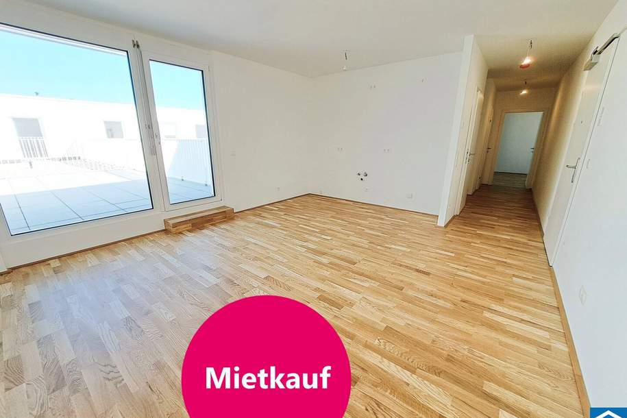 "Flori Flats": Dachgeschoßtraum mit Kaufoption in wunderschöner Heurigengegend, Wohnung-miete, 690,00,€, 1210 Wien 21., Floridsdorf