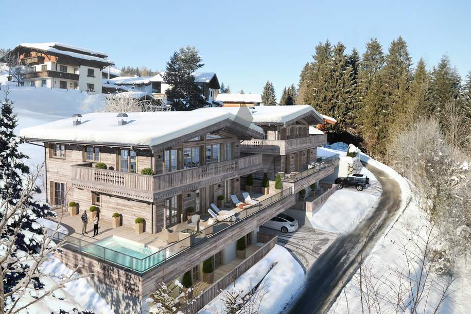 Neubau: Tiroler Chalets mit Blick in die Bergwelt, Haus-kauf, 6391 Kitzbühel