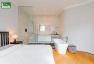 Stilvoll kernsanierte Altbauwohnung beim Servitenviertel mit Design-en-Suite-Badezimmer und Hof-Balkon-Option!