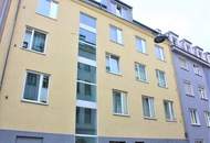 HILSCHERGASSE, U6-NÄHE, sonnige 58 m2 Neubau mit 3 m2 Balkon, Wohnküche, 2 Zimmer, Wannenbad, Ruhelage