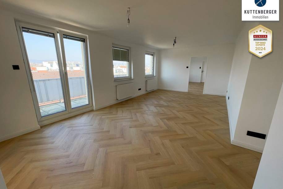 Luxus-Dachgeschosswohnung mit Panoramablick und umlaufendem Balkon, Wohnung-kauf, 650.000,€, 1160 Wien 16., Ottakring