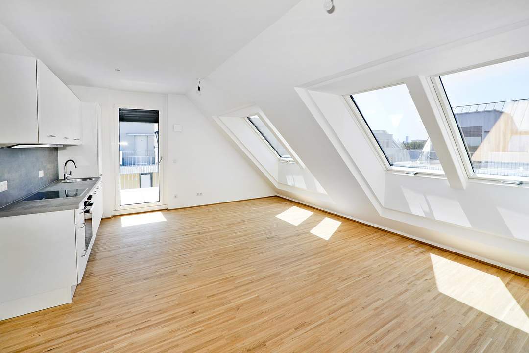 1 Monat Mietfrei! PFALZGASSE 29 - TRAUMHAFTER ERSTBEZUG IN RUHELAGE - 2-Zimmer-Wohnung mit Terrasse