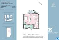 Modern aufgeteilte 2 Zimmer Wohnung mit Balkon an der Lände!