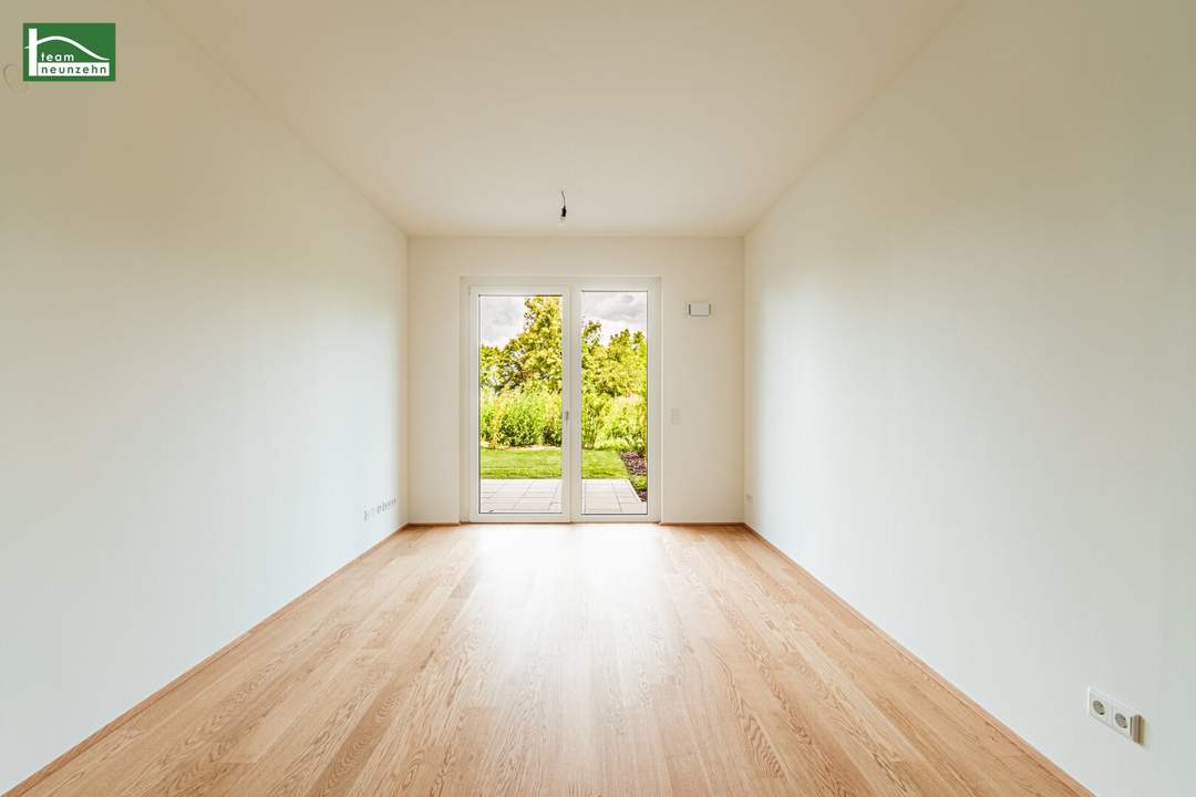 Investoren aufgepasst (Nettopreis) - Traumhafte Gartenwohnung in absoluter Grünruhelage mit TOP-Ausstattung - Provisionsfrei