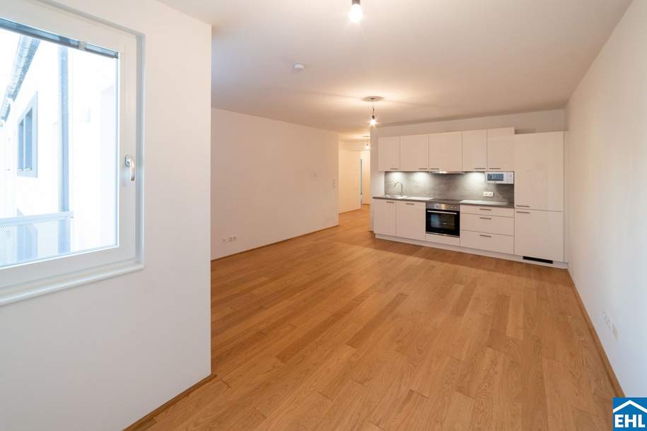Attraktive 2 Zimmerwohnung mit Balkon in Floridsdorfer Ruhelage, Wohnung-miete, 949,96,€, 1210 Wien 22., Donaustadt