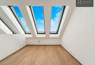 COTTAGE-HOF RARITÄT – ca. 105 m² DG-Maisonette mit 24 m² Terrasse beim Schubertpark & Aumannplatz