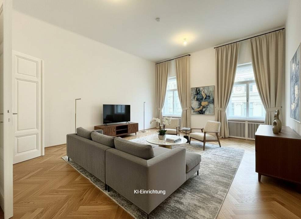 Exklusive Altbauresidenz in Bestlage nahe Parlament – großzügig, generalsaniert &amp; unbefristet