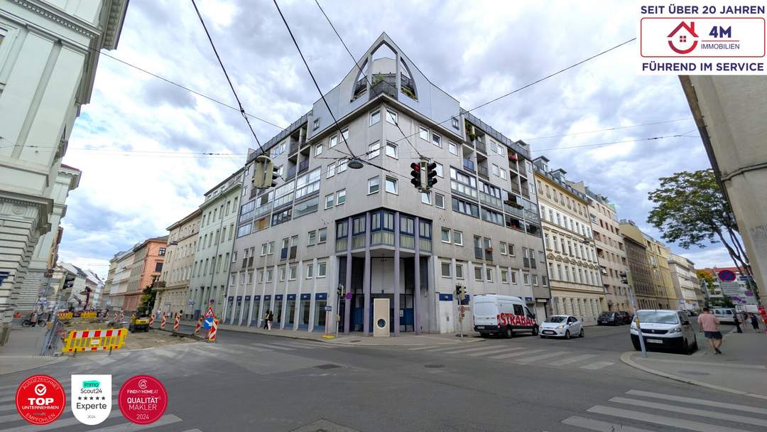Vielseitiges Geschäftslokal mit ca. 375 m² | Ecklage | 15 m Fensterfront | 2 Eingänge | Klimaanlage