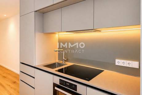 ERSTBEZUG Studio-Apartment: Sonnenuntergang inklusive – Direkt bei der U1 Donauinsel, Wohnung-kauf, 424.710,€, 1220 Wien 22., Donaustadt