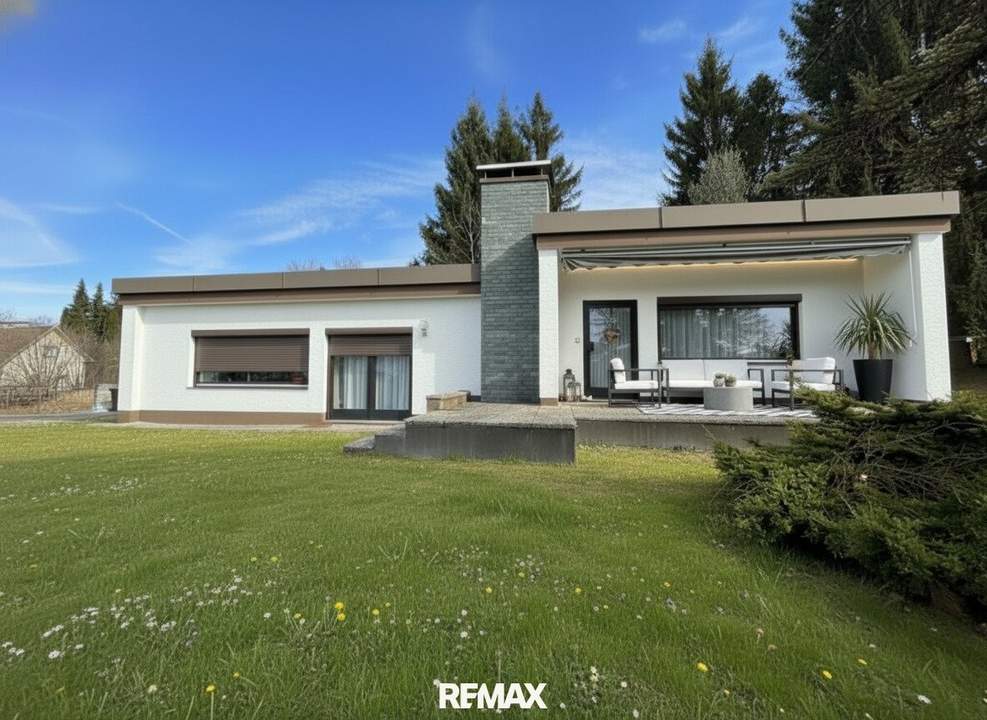 Bungalow mit Entwicklungspotenzial auf großzügigem Grundstück in naturnaher, sonniger Lage in Viktring