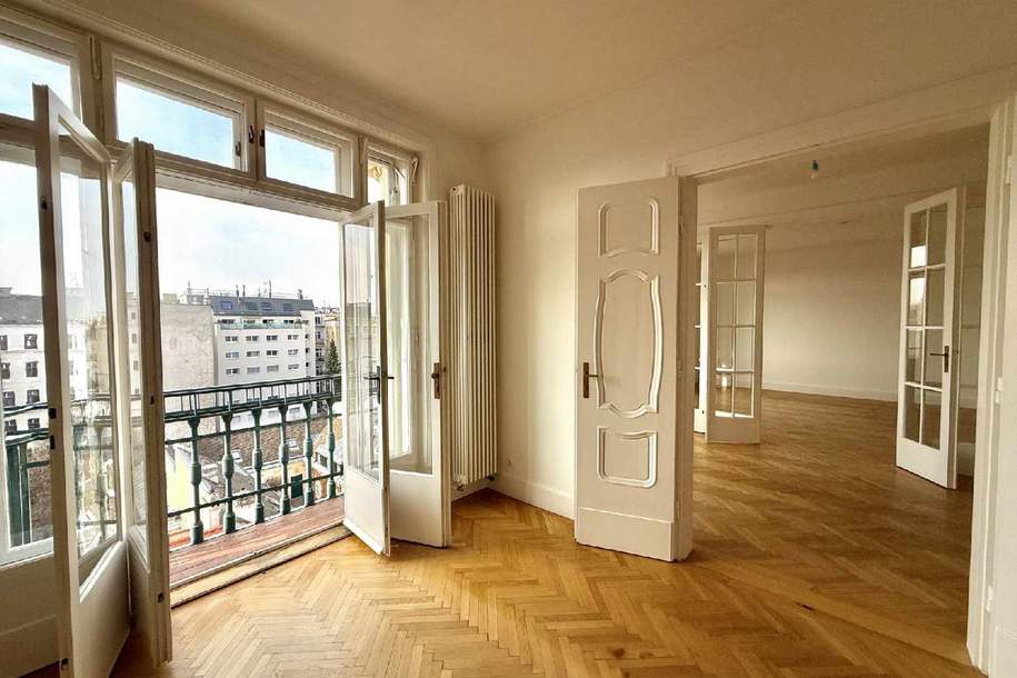 Großzügige 4-Zimmer Wohnung beim Schloßquadrat, Wohnung-miete, 2.599,00,€, 1050 Wien 5., Margareten