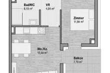 Top 6 B : LEBEN in GEIDORF - PROVISIONSFREI f.d. Käufer - für Anleger, Wohnung-kauf, 222.000,€, 8010 Graz(Stadt)