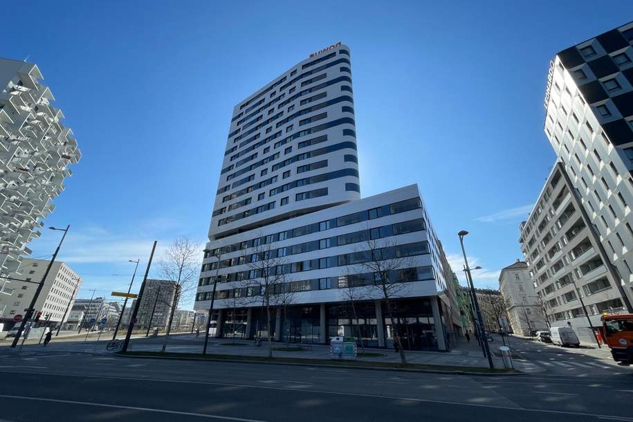 Loggia-Wohnung mit Top-Ausblick im 16.OG beim Hauptbahnhof, Wohnung-kauf, 347.000,€, 1100 Wien 10., Favoriten