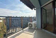Tolle Raumaufteilung und keine Schrägen: 4 Zimmer DG-Wohnung mit Terrasse