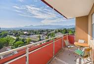 Wohnen über den Dächern von Villach – 3 Zimmer-Wohnung mit Loggia und Bergblick in St. Martin