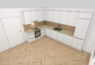 ERSTBEZUG nach Sanierung I 3 Zimmer Wohnung mit Balkon in wundervoller Grünlage I Tischler Einbauküche inkl. Siemensgeräte im Preis inbegriffen