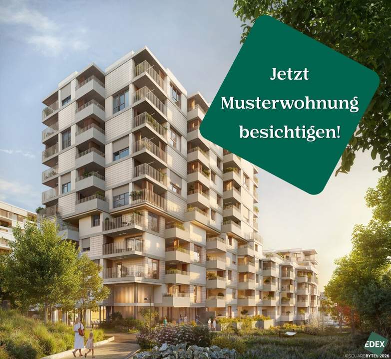 VILLAGE IM DRITTEN | Moderne 2-Zimmer Wohnung mit Loggia