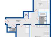 "3 Zimmer, möbliert, Garage"