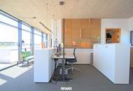 Flexible Büroräume in modernem High-Tech-Neubau