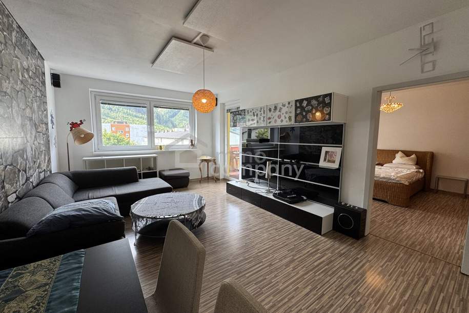 Sonnige 3-Zimmer-Wohnung mit Südloggia, Parkplatz & Lift in Leoben-Göss, Wohnung-kauf, 149.000,€, 8700 Leoben