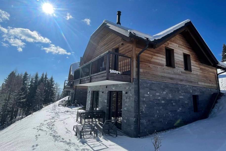 Hochwertige Chalets im exklusiven Bergchalet-Dorf Hochrindl - Top Qualität - Panoramablick! Sofort beziehbar! Ski-Lift Nähe! Provisionsfrei!, Haus-kauf, 599.000,€, 9571 Feldkirchen
