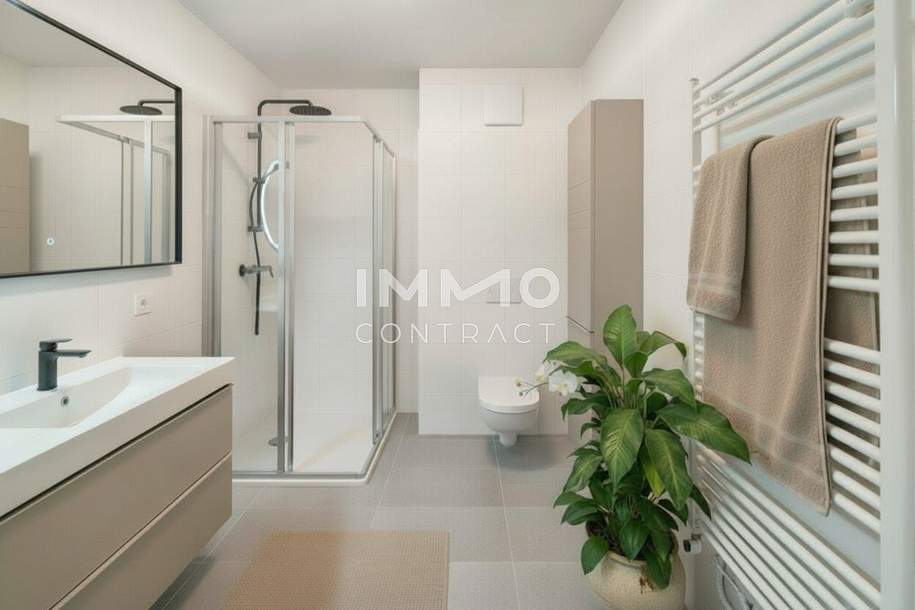 Optimal geschnittene 2-Zimmer-Wohnung mit hofseitiger Loggia – provisionsfreier Erstbezug, Wohnung-kauf, 249.500,€, 1220 Wien 22., Donaustadt