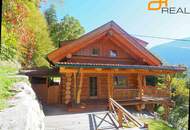 Kanada- Style Rundholz- Neubau, Sonnenseite Drautal - Weißensee