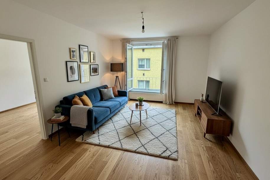 1150! Helle 2-Zimmer Wohnung mit großer Küche nahe Schwendermarkt//Äußere Mariahilferstraße! Super angebunden in die City!, Wohnung-kauf, 299.000,€, 1150 Wien 15., Rudolfsheim-Fünfhaus