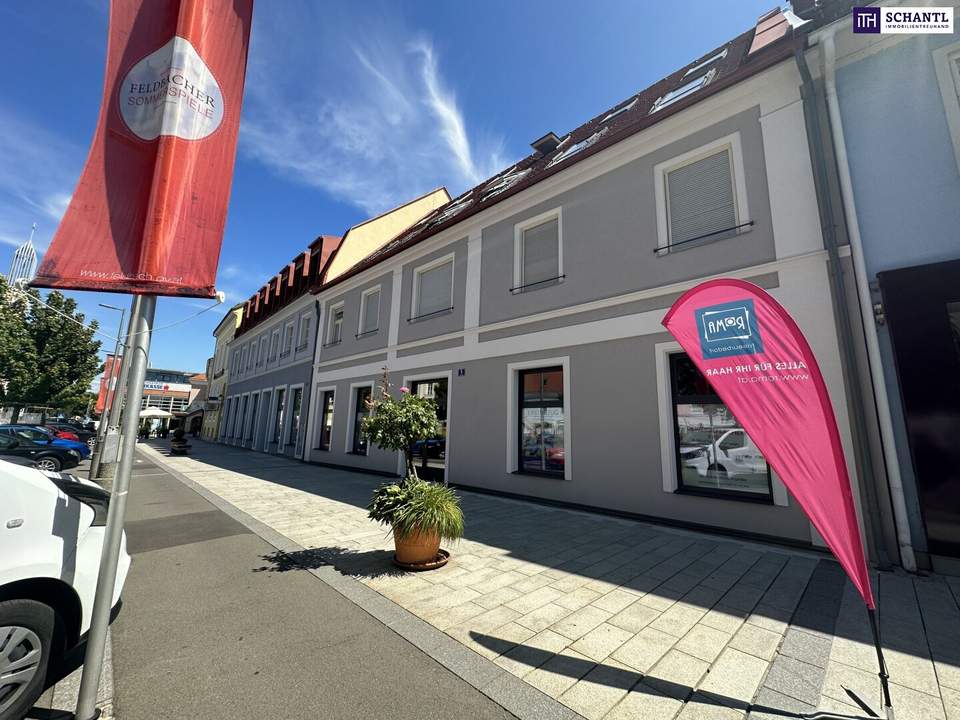 GROSSARTIGES ZINSHAUSPAKET! NEU ERRICHTETES WOHN- und GESCHÄFTSHAUS DIREKT AM HAUPTPLATZ!