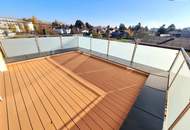 Lebensqualität pur im Dachgeschoss mit Terrasse und Garten! 4 Zimmer + Hochwertige Materialien + Viel Grün und Ruhe + Toller Blick! Ihr Rückzugsort mit WOW-Effekt!