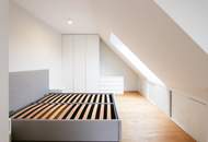 moderne Dachgeschoss Wohnung mit Klimaanlage und Terrasse beim Belvedere