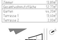 Moderne Gartenwohnung in absoluter Ruhelage nahe Türkenschanzpark