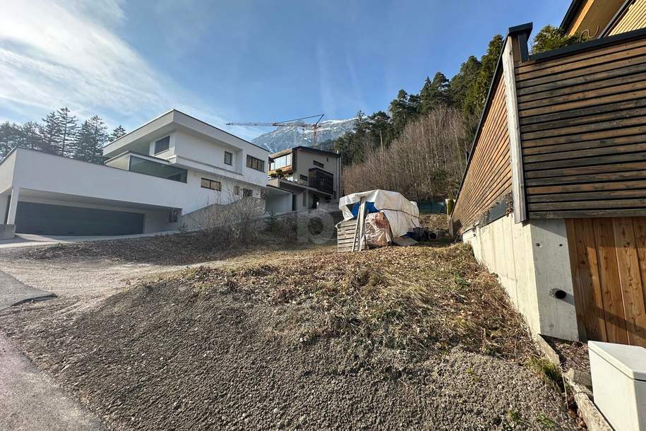 NATUR VOR DER HAUSTÜR: SONNIGES GRUNDSTÜCK MIT ZUGANG ZUM WALD, Grund und Boden-kauf, 395.000,€, 6069 Innsbruck-Land