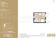 Durchdachte 2-Zimmer Wohnung auf 45 m² Erstbezug