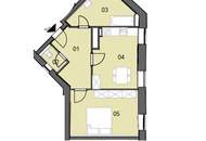 Graz-Zentrum: Rendite ab Tag eins: Schön, sehr gut aufgeteilte, 2-Zimmer-Wohnung! 2.OG, Top.14 mit 49m² für Anleger um € 100.000,- bzw. für Endverbraucher für € 110.000,-