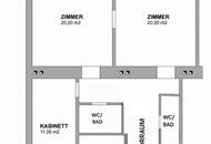 Provisionsfrei &amp; direkt vom Eigentümer: 75 m² ruhiger, hofseitiger Altbau im Fasanviertel