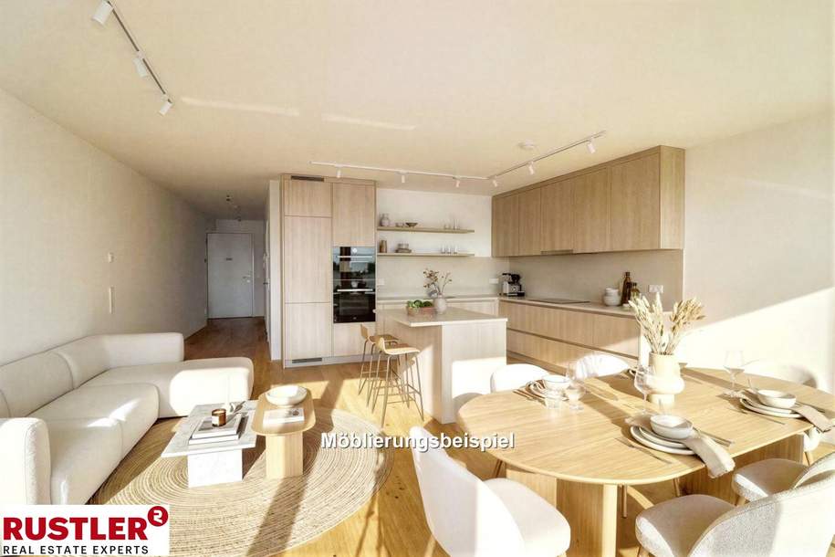 Zweizimmer Erstbezug mit schöner Aussicht - toller Sonnenuntergang, Wohnung-kauf, 342.000,€, 1100 Wien 10., Favoriten