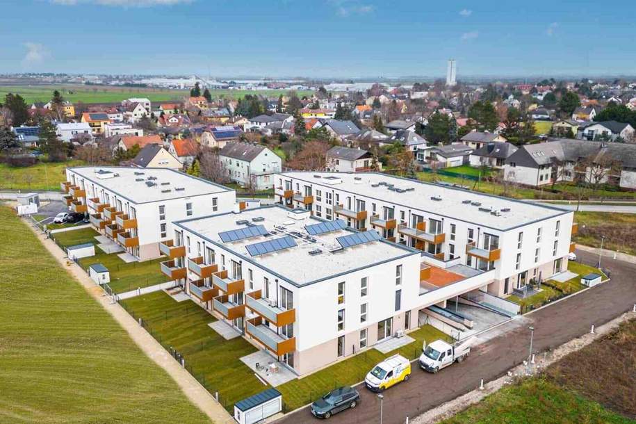 Moderne 2-Zimmer-Wohnung in Gerasdorf – Erstbezug mit Balkon und Garagenplatz, Wohnung-miete, 807,91,€, 2201 Korneuburg