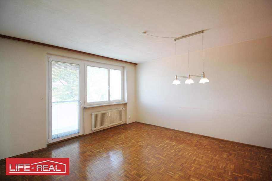 3-Zimmer-Wohnung mit Potenzial – Im sanierten Gebäude, mit Loggia, Garten und Stellplatz, Wohnung-kauf, 143.000,€, 4720 Grieskirchen