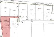 Grundstück Nr. 7 - 1.259 m² - Wunderschönes ebenes Grundstück in sonniger und ruhiger Lage - ohne Bauzwang!