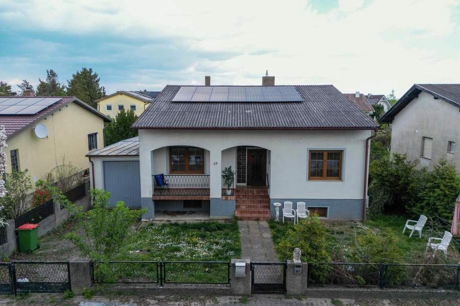 NEUER PREIS! Gepflegtes Einfamilienhaus in ruhiger Grünlage, Haus-kauf, 249.000,€, 2305 Gänserndorf