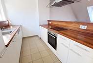 TERRASSENHIT, UNBEFRISTET, 84 m2 Dachgeschoß mit 64 m2 Terrasse, Wohnküche, 2 Zimmer, Wannenbad, Parketten, Fernblick, Holbeingasse