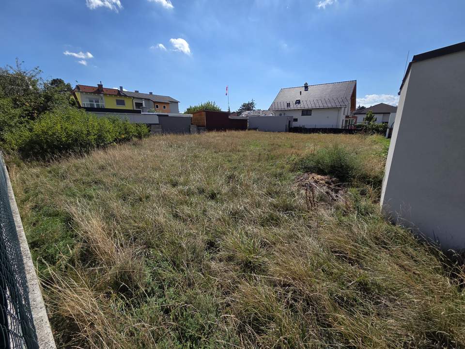 Baugrundstück, 852m², in zentraler Guntramsdorfer Wohnruhelage
