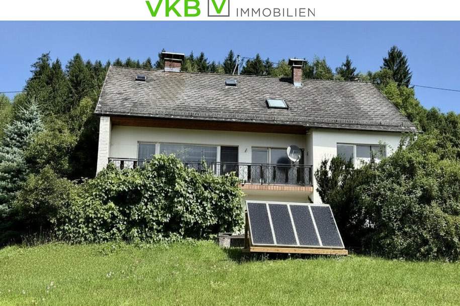 SCHLÜßLBERG | STRAßFELD: Idyllisches Zweifamilienhaus mit großzügigem, sonnigem Garten und beeindruckendem Fernblick!, Haus-kauf, 349.000,€, 4707 Grieskirchen