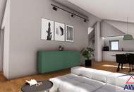 Neue Obergeschoß-Wohnung mit Eigengarten zu kaufen!