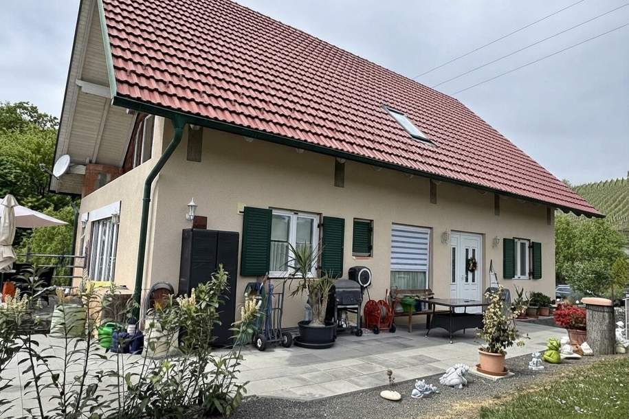 Modernes Haus in den Weinbergen - Wohnen mit Stil und Weitblick, Haus-kauf, 318.000,€, 8493 Südoststeiermark