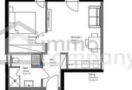Moderne 2-Zimmer-Wohnung, ca. 38 m² – ideal zur Anlage oder Eigennutzung