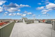 Klimatisiertes Penthouse | Urban & Mittdendrin. Dachterrassentraum in urbaner Lage mit Spitzenanbindung in die Innenstadt
