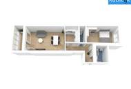 Zentral begehbare 2 Zimmerwohnung mit verglastem Loggiaverbau zwischen U3 &amp; U6