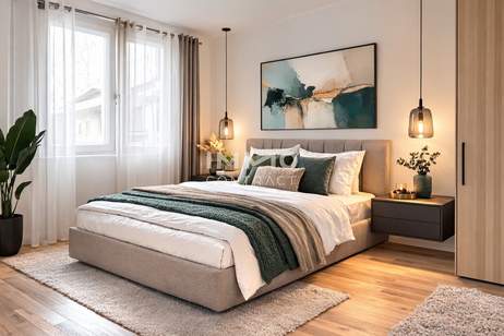 Perfekt aufgeteilte 2-Zimmer Wohnung mit Freifläche & Blick ins Grüne – jetzt provisionsfrei!, Wohnung-kauf, 247.500,€, 1220 Wien 22., Donaustadt